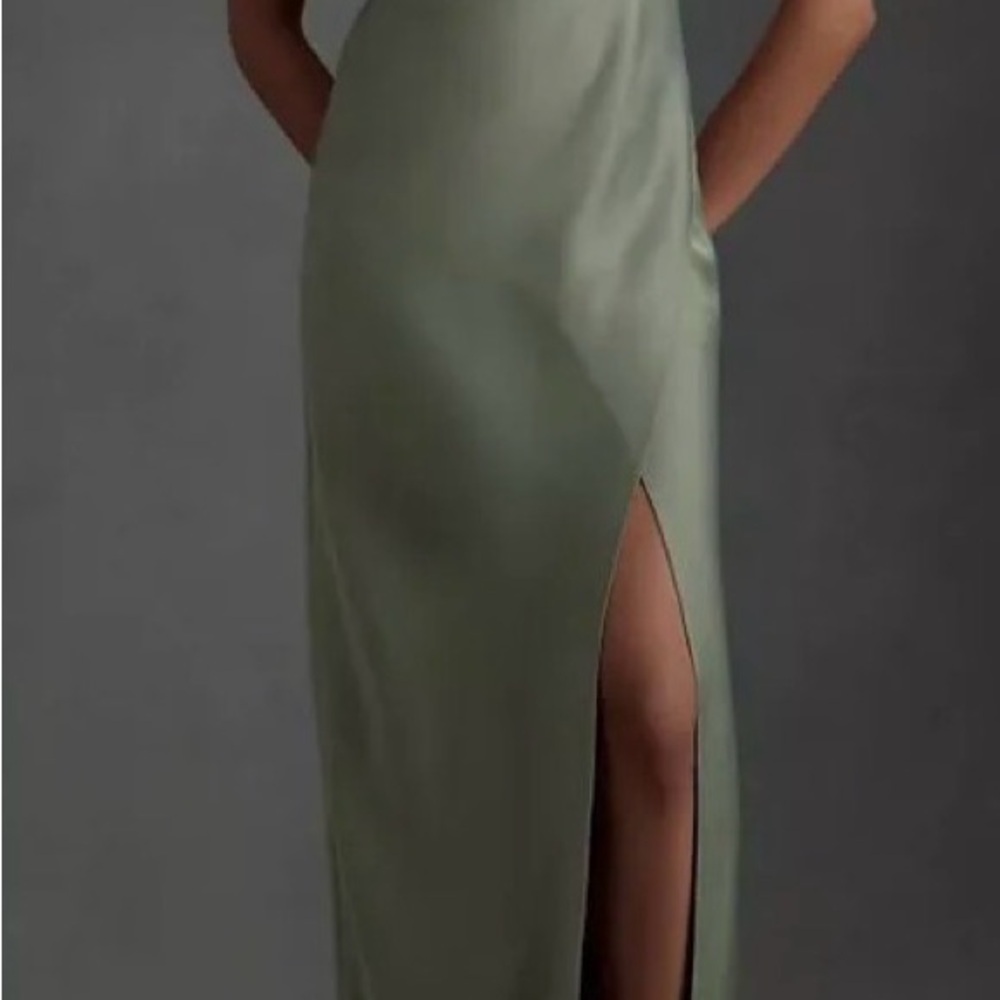 BHLDN Elegant Green Dress